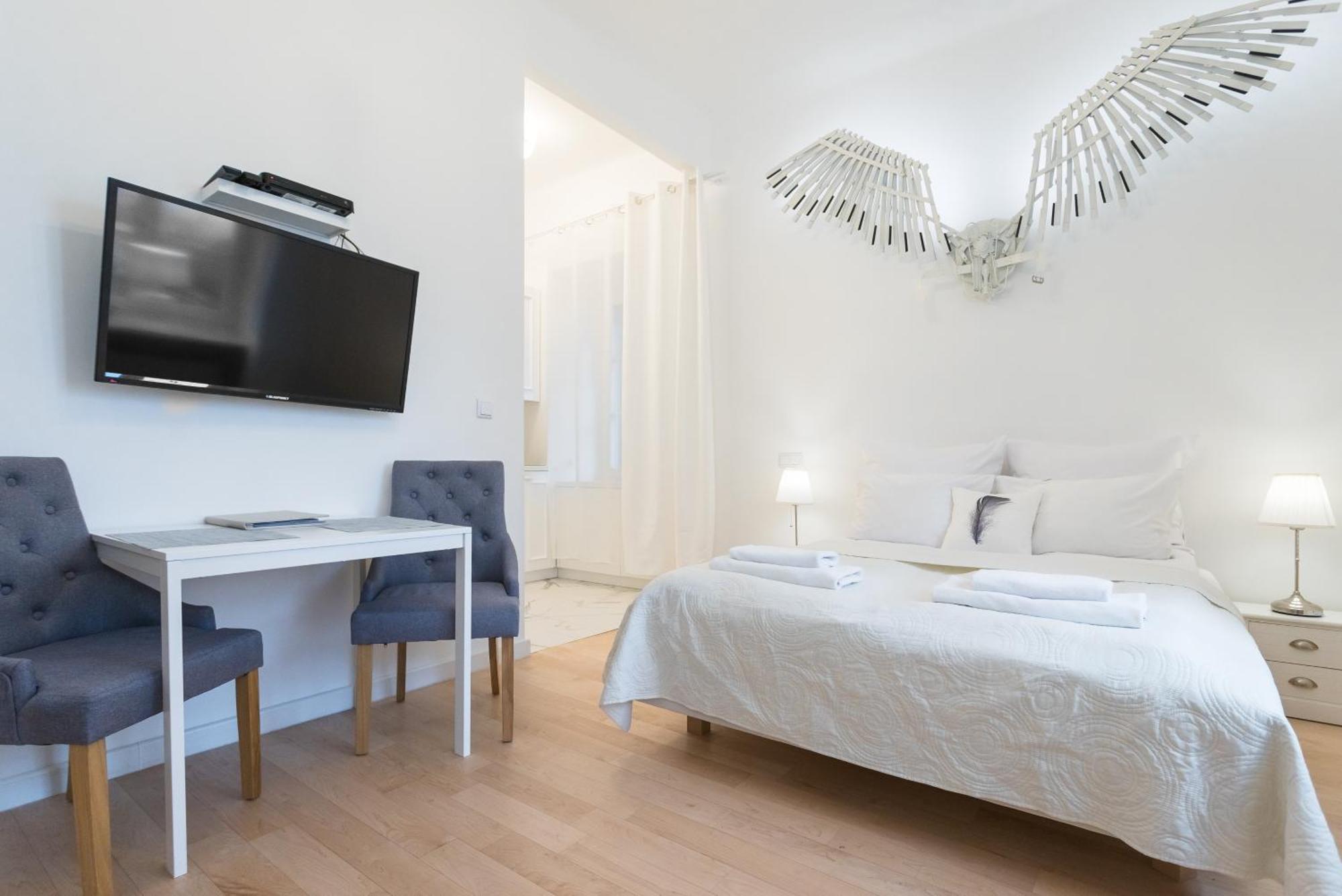 Ego Apartments Old Town II Varšava Pokoj fotografie